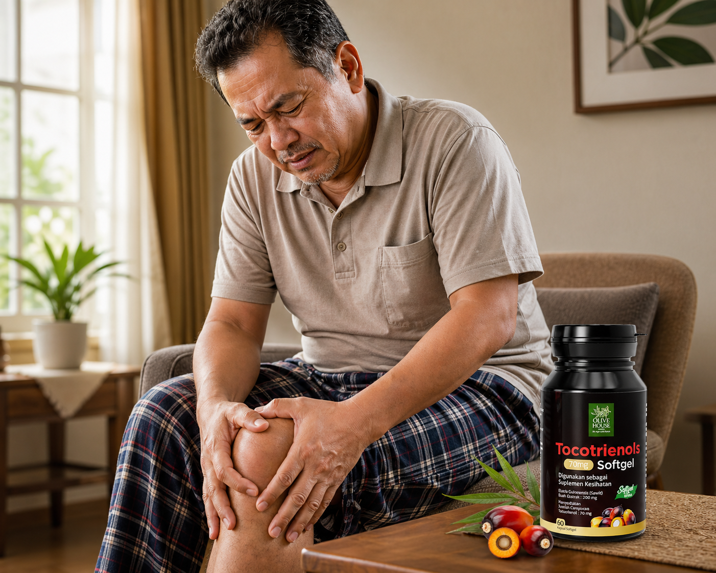 Tocotrienols Softgel 60 Capsules - Olive House